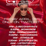 Icon Radio Birthday Extravaganza