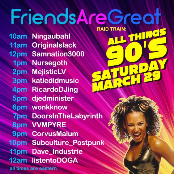 Friends Are Great - 90s Edition