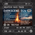 Darkscene DJs Solstice Raid Train