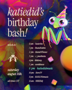 katiedid Birthday Bash