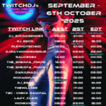 Twitch DJs Melodic/Organic/Progressive Raid Train