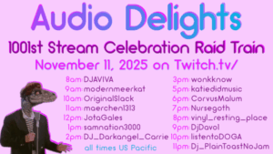 Audio Delights 1001 Raid Train